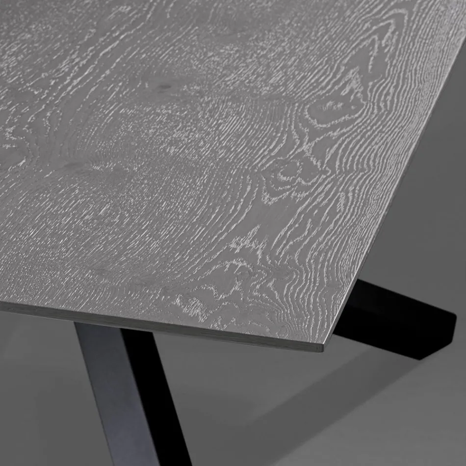 Utdragbart bord med S70 Ben Made in Italy - Sagi Viadurini