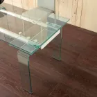 Utöka bord med härdat glas Lord Viadurini