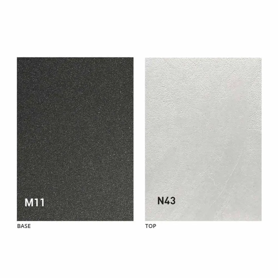 Utdragbart matbord i trä och metall upp till 280 cm - Gallotto Viadurini