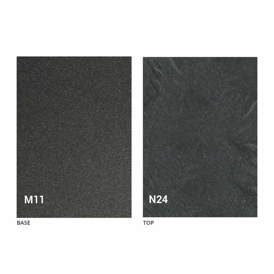 Utdragbart matbord i trä och metall upp till 280 cm - Gallotto Viadurini