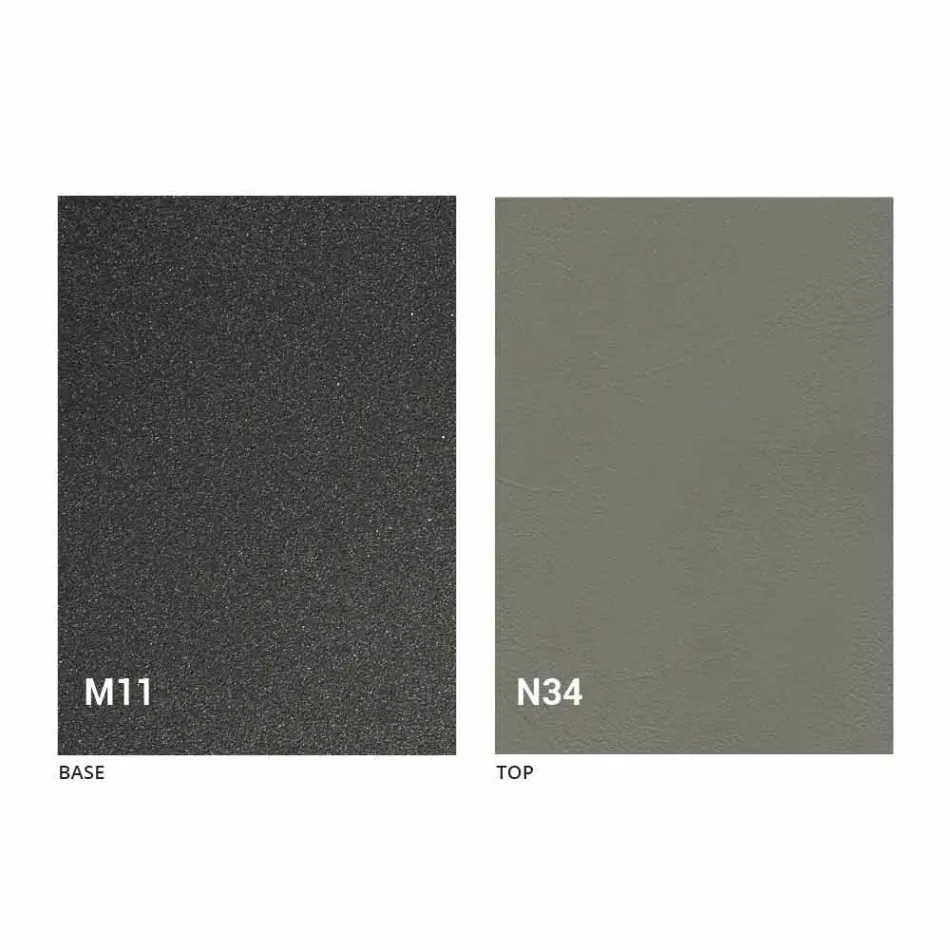 Utdragbart matbord i trä och metall upp till 280 cm - Gallotto Viadurini