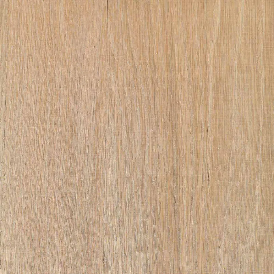 Utdragbar designbord i ekträ tillverkad i Italien Zerba Viadurini