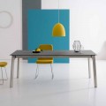 Design förlängbart bord i aluminium, tillverkat i Italien - Arnara