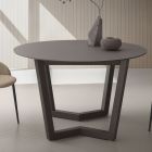 Utdragbart bord upp till 180 cm Runt Hpl-laminerat Tillverkat i Italien - Bastiano Viadurini