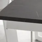 Utdragbart bord Upp till 238 cm i metall och Hpl Tillverkat i Italien - Pablito Viadurini