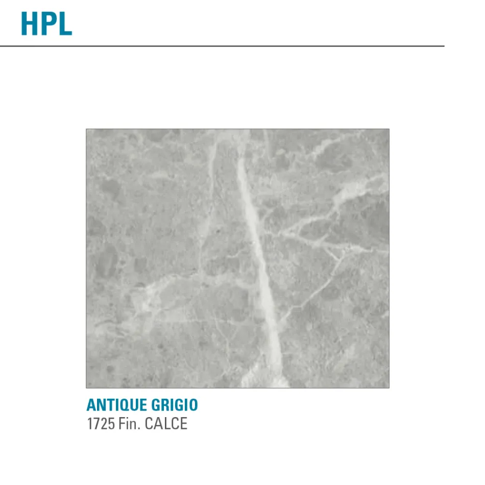 Utdragbart bord Upp till 238 cm i metall och Hpl Tillverkat i Italien - Pablito Viadurini