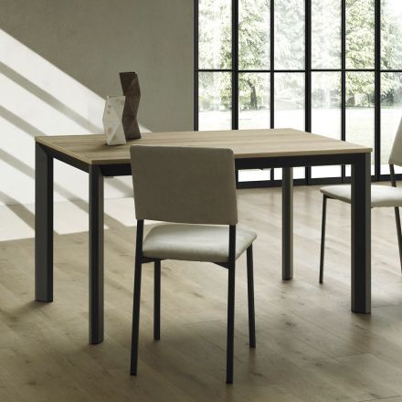 Utdragbart bord upp till 240 cm i aluminium och Hpl Tillverkat i Italien - Filiberto Viadurini