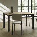 Utdragbart bord upp till 240 cm i aluminium och Hpl Tillverkat i Italien - Filiberto