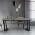 Utdragbart bord upp till 300 cm metallunderrede Tillverkat i Italien - Bastiano