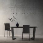 Utdragbart bord upp till 300 cm i Stratified Fenix Made in Italy - Bastiano Viadurini
