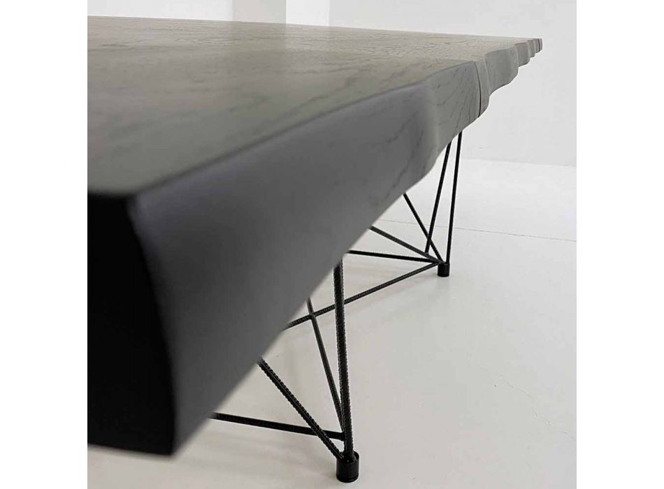 Utdragbart bord upp till 300 cm i Made in Italy fanerat trä – Ezzellino Viadurini