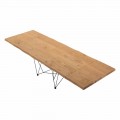 Utdragbart bord upp till 300 cm i träbearbetat trä Tillverkat i Italien - Ezzellino