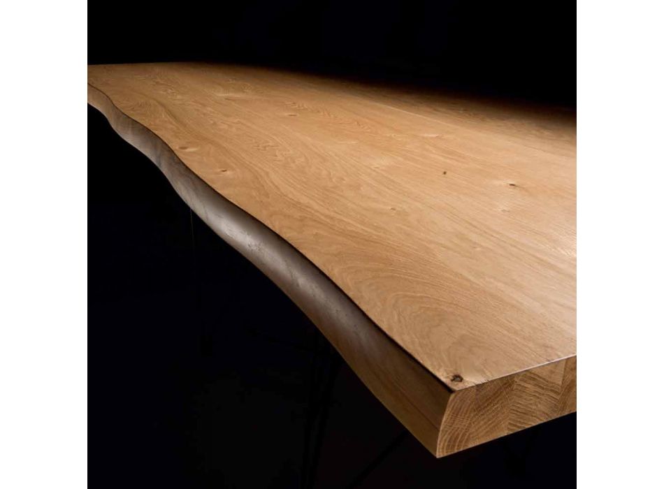 Utdragbart bord upp till 300 cm i Made in Italy fanerat trä – Ezzellino Viadurini