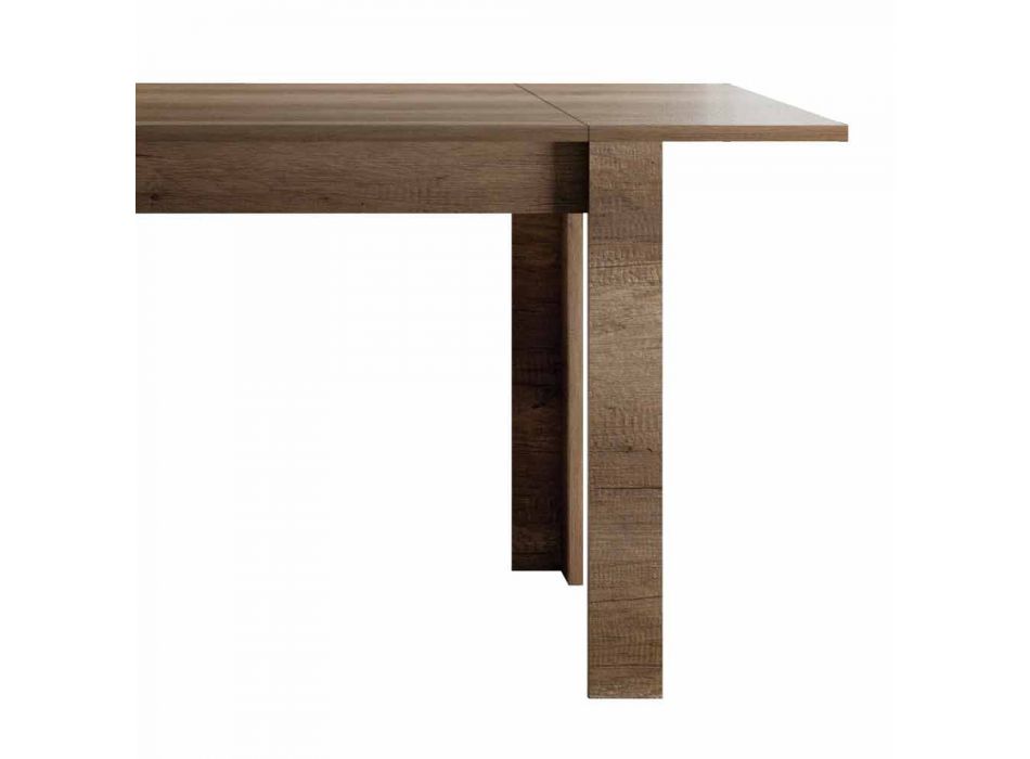 Utdragbart bord upp till 185 cm av Made in Italy Melamin Design - Ketra Viadurini
