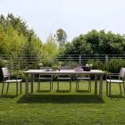 Utdragbart bord Upp till 220 cm i teknopolymer Tillverkat i Italien - Persifeo Viadurini