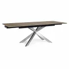 Utdragbart bord Upp till 240 cm med Homemotion Ceramic Top - Avici Viadurini