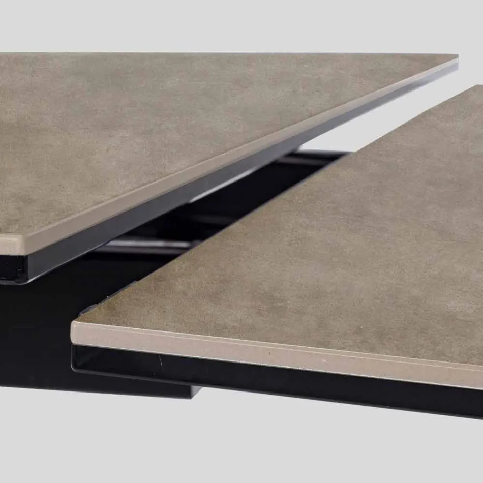 Utdragbart bord Upp till 240 cm med Homemotion Ceramic Top - Avici Viadurini