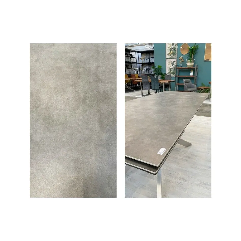 Utdragbart bord Upp till 240 cm med Homemotion Ceramic Top - Avici Viadurini