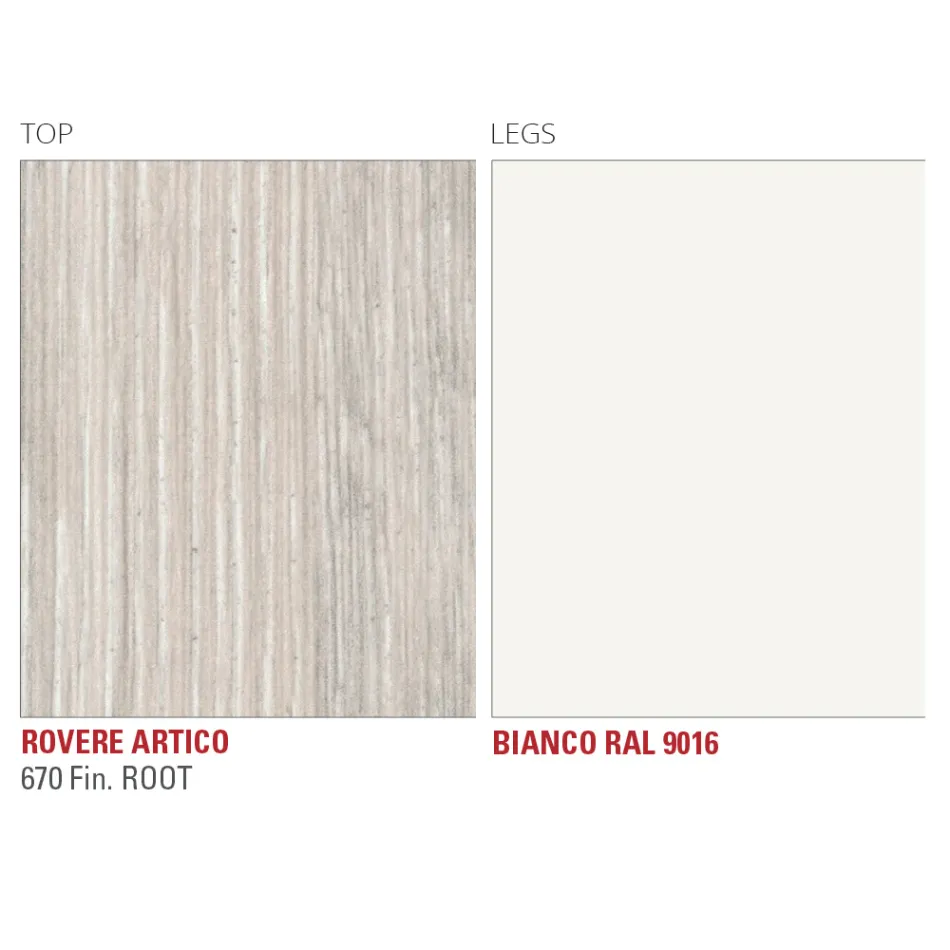 Utdragbart bord upp till 240 cm med HPL-skiva Made in Italy - Fantastiskt Viadurini