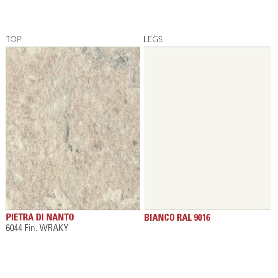 Utdragbart bord upp till 240 cm med HPL-skiva Made in Italy - Fantastiskt Viadurini