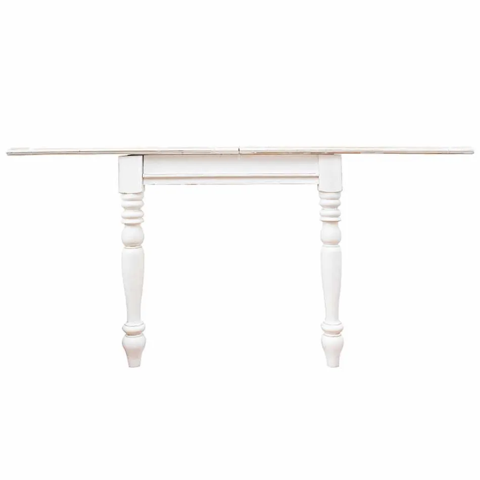 Utdragbart bord Upp till 240 cm i Mango Wood och Mdf Homemotion - Tongo Viadurini