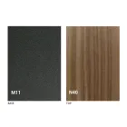 Utdragbart bord upp till 280 cm i trä och metall Made in Italy - Gallotto Viadurini