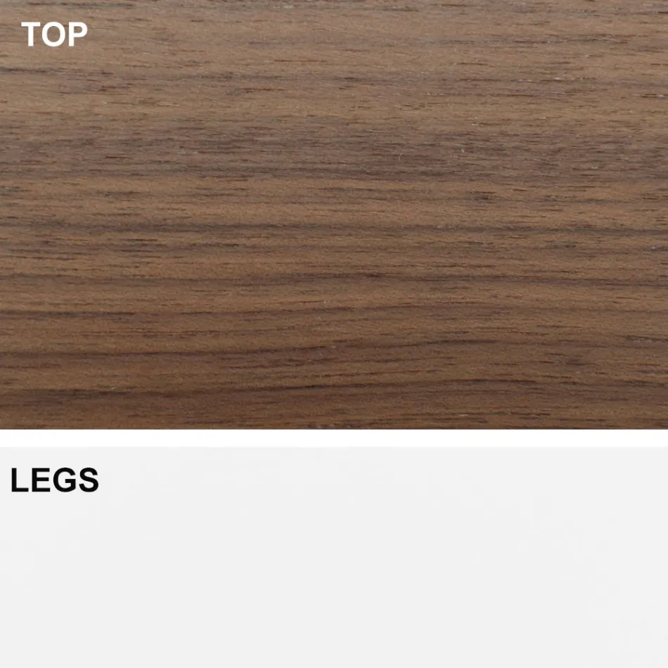 Utdragbart bord Upp till 300 cm med fanerad skiva Tillverkad i Italien - Grotta Viadurini