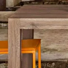 Tabell utdrag upp till 300 cm modern design melamin Oky Viadurini