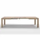 Tabell utdrag upp till 300 cm modern design melamin Oky Viadurini
