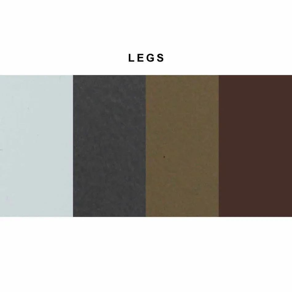 Utdragbart bord upp till 300 cm i Fenix och stål tillverkat i Italien - Settimmio Viadurini