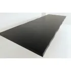 Utdragbart bord upp till 300 cm i fanerat trä och glas - riv Viadurini