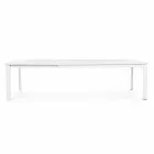 Utdragbart bord i modern design av aluminium för utomhushemsk känsla - Casper Viadurini