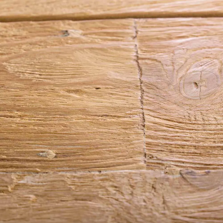 Utdragbart trädgårdsdesignbord för 6 personer Homemotion - Hunter Viadurini