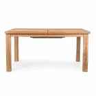 Utdragbart trädgårdsdesignbord för 6 personer Homemotion - Hunter Viadurini