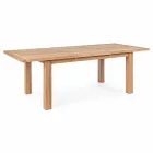 Utdragbart trädgårdsdesignbord för 6 personer Homemotion - Hunter Viadurini