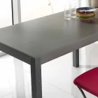 Utdragbar bord i bokträ gjort i Italien Tito Viadurini