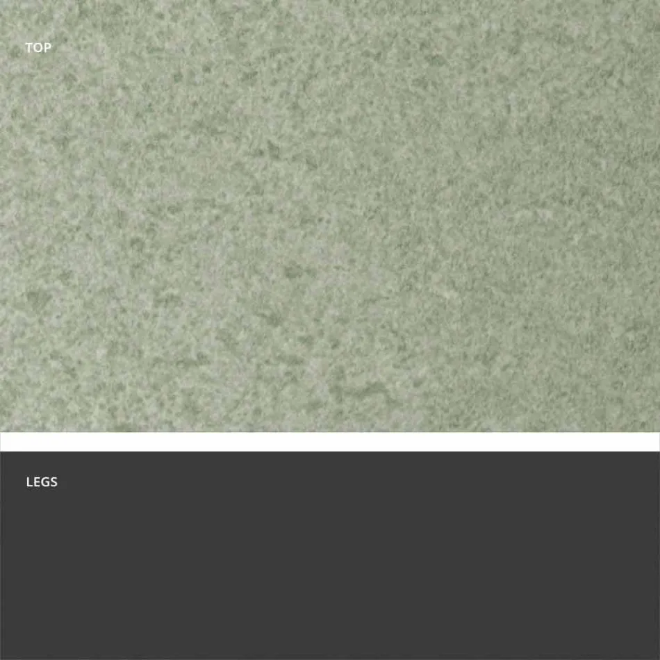 Modernt utdragbart bord med stengods topp tillverkad i Italien, Erve Viadurini