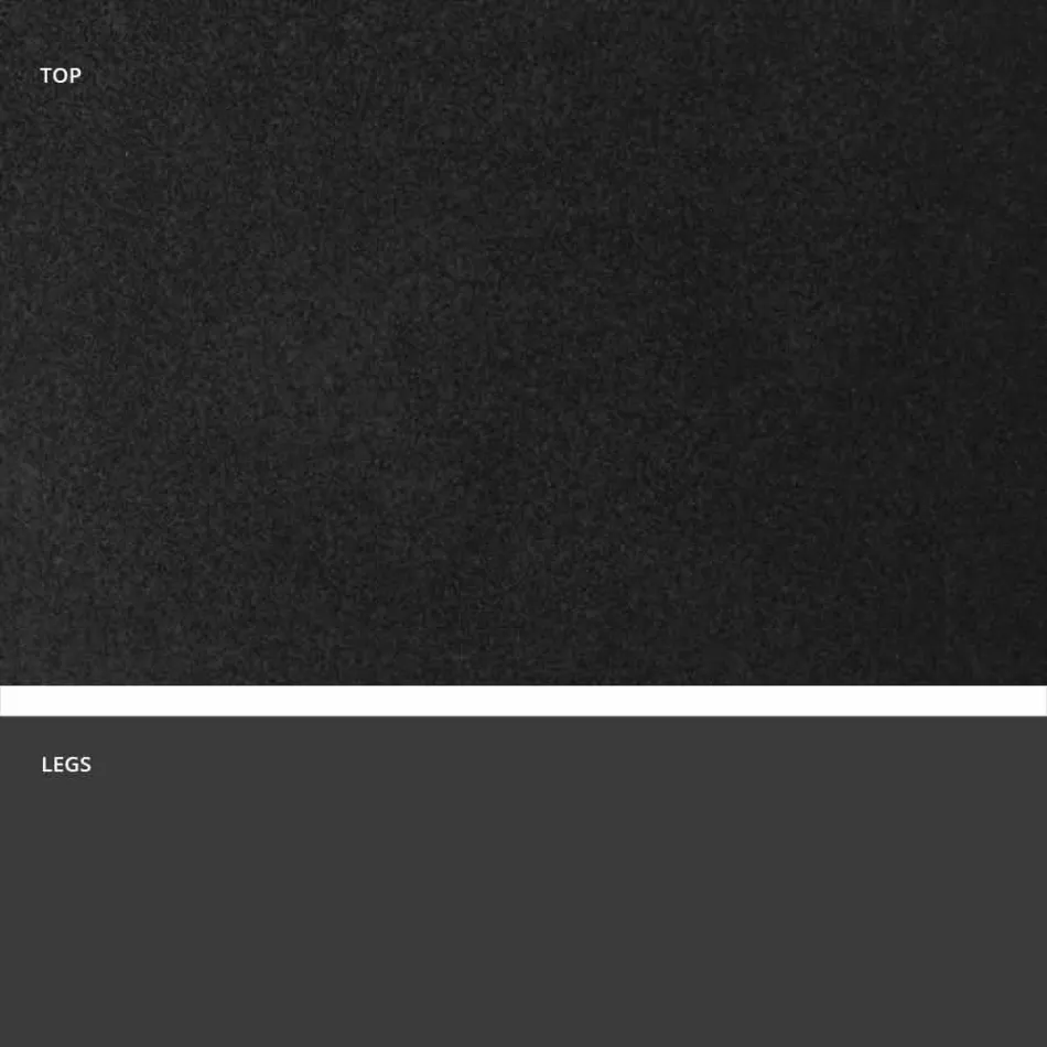 Modernt utdragbart bord med stengods topp tillverkad i Italien, Erve Viadurini