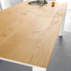 Modernt utdragbart bord, med aluminiumstruktur - Blera Viadurini