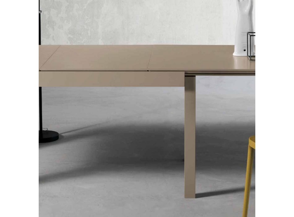 Modernt utdragbart askhissbord tillverkat i Italien av Leffe Viadurini