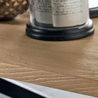 Modernt utdragbart bord i ek, tillverkat i Italien - Oncino Viadurini