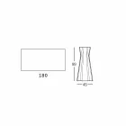 Högt bord med Hpl-topp och polyetenbotten Tillverkad i Italien - Tinuccia Viadurini