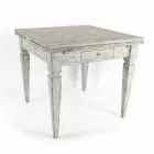 Utdragbart hantverksbord Upp till 170 cm i trä tillverkat i Italien - Marseille Viadurini