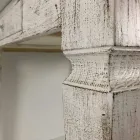 Utdragbart hantverksbord Upp till 170 cm i trä tillverkat i Italien - Marseille Viadurini