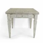 Utdragbart hantverksbord Upp till 170 cm i trä tillverkat i Italien - Marseille Viadurini