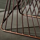 Bord med topp gjord i Italien modern glaskeramik, Mitia Viadurini