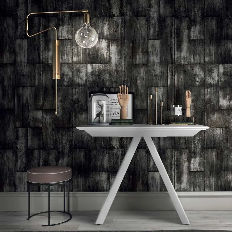 Utdragbart konsolbord upp till 325 cm i Made in Italy Laminate - Dalmatinsk Viadurini