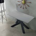 Utdragbart konsolbord upp till 325 cm i melamin Tillverkat i Italien - Settimmio Viadurini