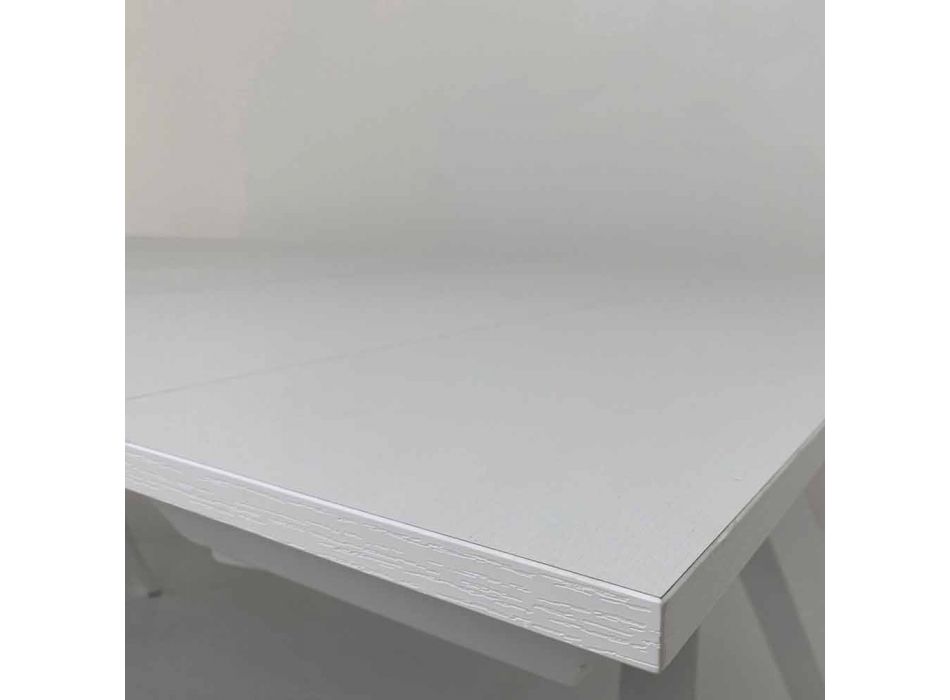 Utdragbart konsolbord upp till 325 cm i melamin Tillverkat i Italien - Settimmio Viadurini