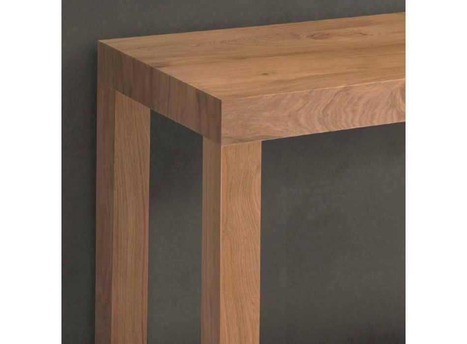 Utdragbart konsolbord i fanerat trä Tillverkat i Italien - Gordito Viadurini